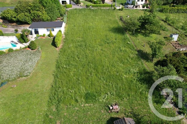terrain à vendre - 955.0 m2 - VAUX EN BUGEY - 01 - RHONE-ALPES - Century 21 Lagnieu Immobilier
